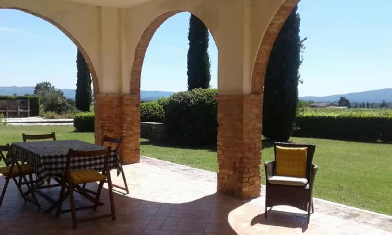 Agriturismo Fattoria Il Piano - Casa Bugno - San Gimignano Βίλα Εξωτερικό φωτογραφία