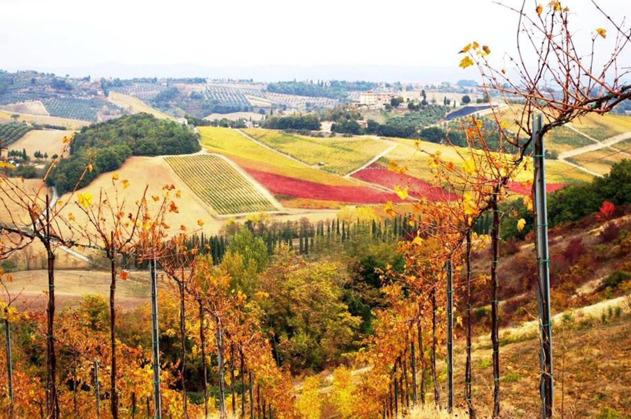 Agriturismo Fattoria Il Piano - Casa Bugno - San Gimignano Βίλα Εξωτερικό φωτογραφία