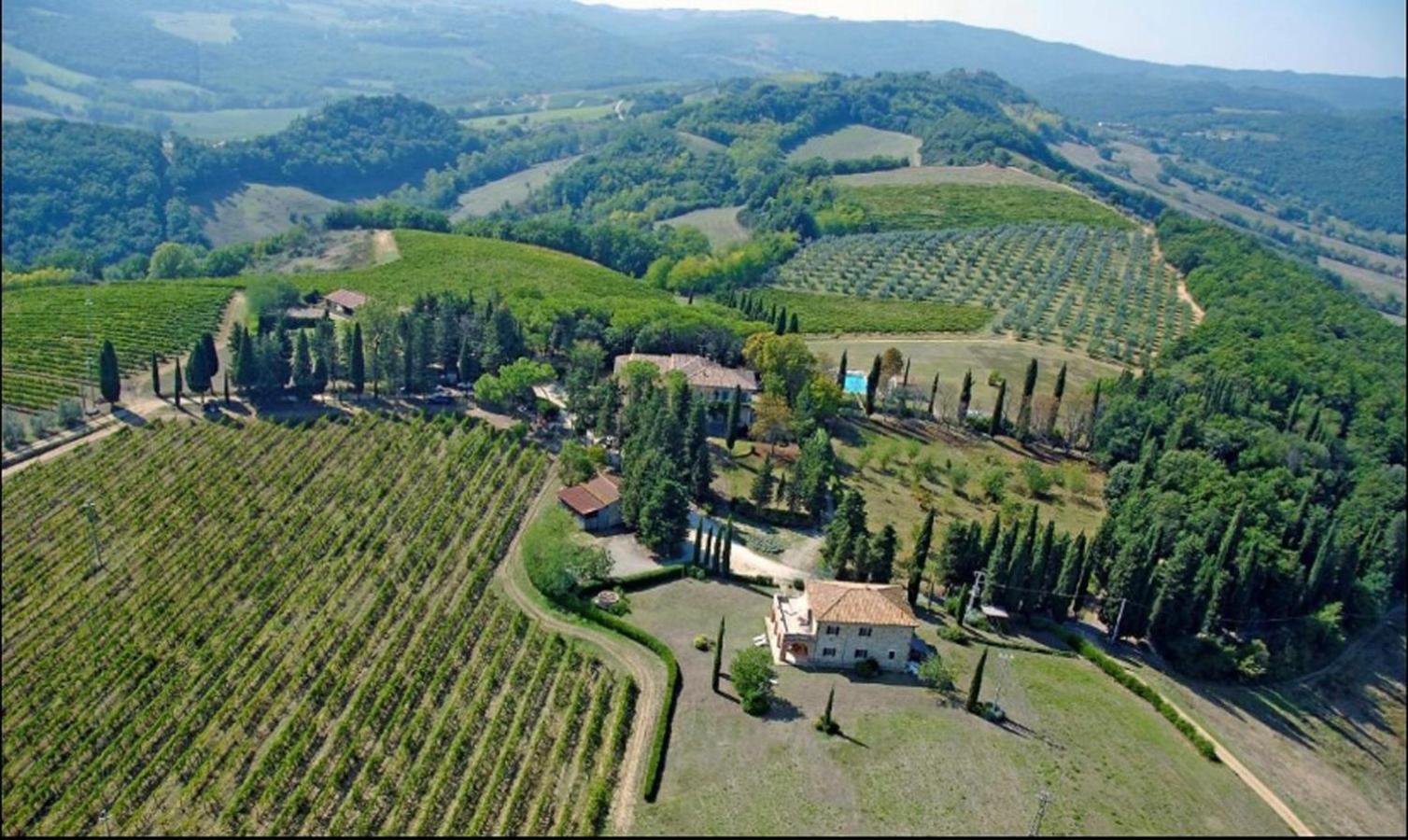 Agriturismo Fattoria Il Piano - Casa Bugno - San Gimignano Βίλα Δωμάτιο φωτογραφία